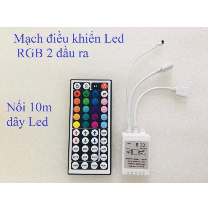 Mạch Điều Khiển LED RGB 6A 12V - Kèm Remote 44 Phím