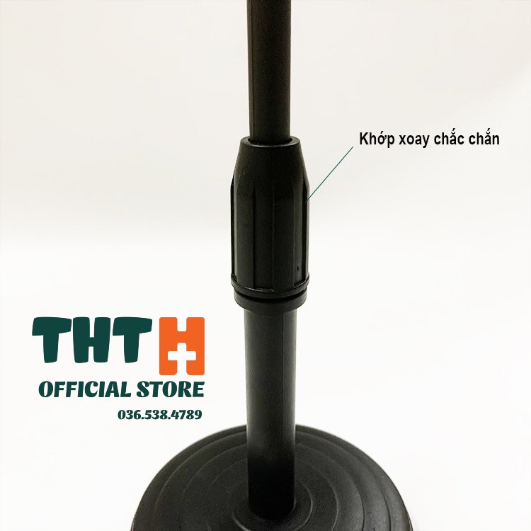Giá đỡ điện thoại đa năng, kẹp điện thoại xoay 360 độ để bàn siêu tiện lợi  THTOFFICIAL