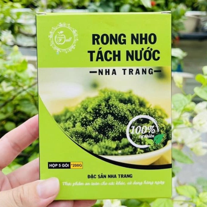 Rong Nho Tách Nước Nha Trang Hộp 200gr