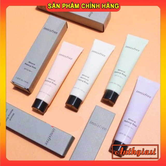 Kem lót Innisfree Mineral Makeup Base SPF30 PA+++ tác dụng 4in1 40ml