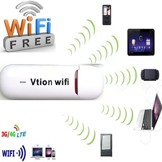 USB Phát Wifi Từ Sim 3G/4G VTION Chính Hãng Huawei Siêu Bền Cắm Là Sử Dụng