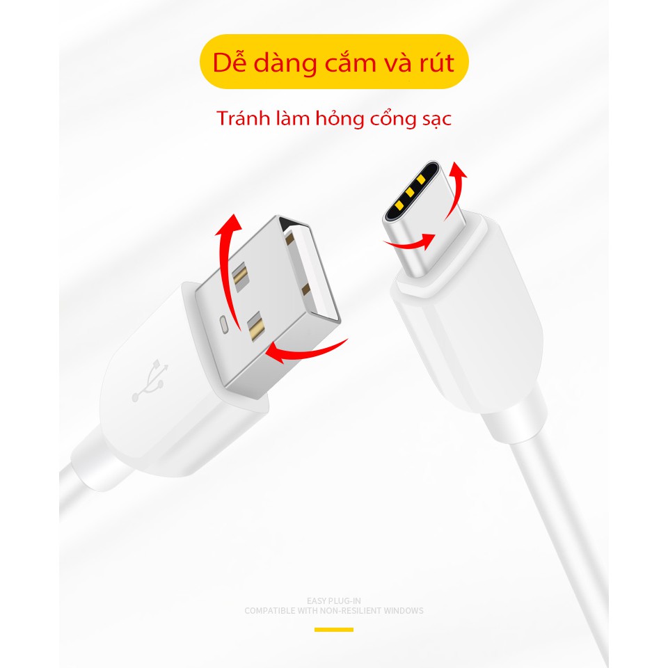 Cáp Sạc 1m 2m 3m Unico Micro Usb Type C Lightning 2.4A Quick Charge Cho iPhone iPad Samsung Xiaomi Redmi Huawei