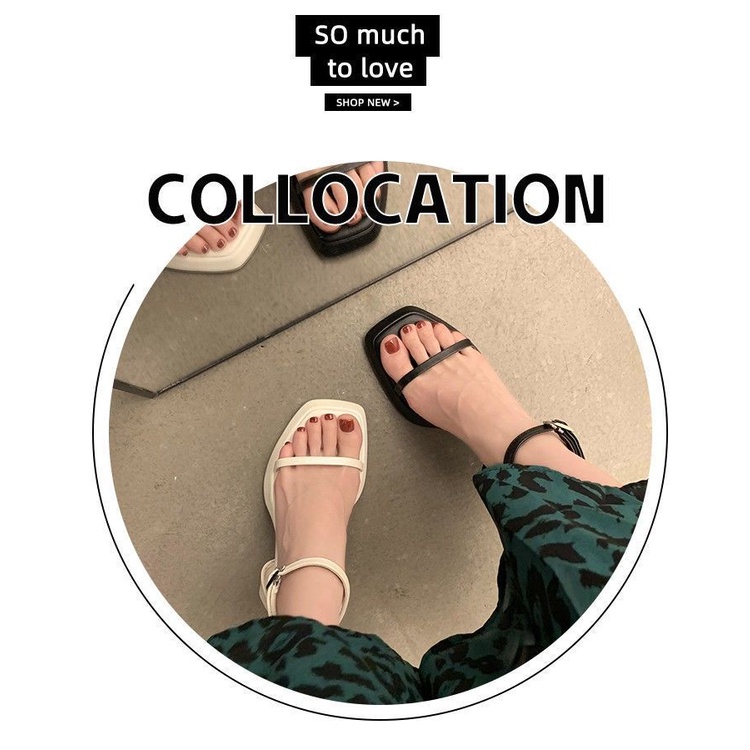 Giày Sandal Cao Gót Phong Cách Thời Trang Roman Mùa Hè 2022 Dành Cho Nữ