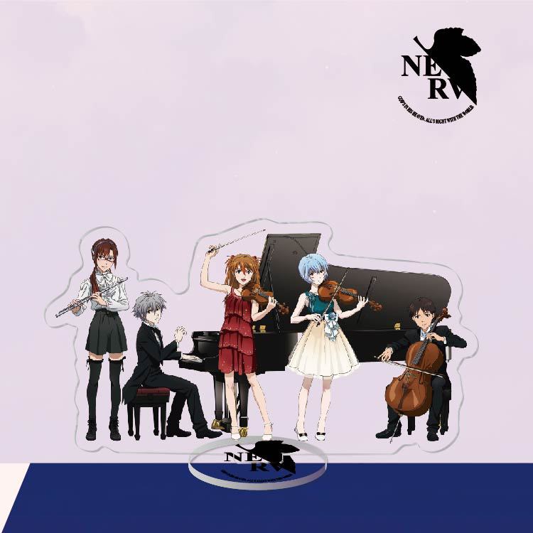(HIỆN ĐẠI) Standee IN HÌNH Shin Seiki Evangelion Tân thế kỉ Evangelion tượng acrylic anime mica chibi trưng bày