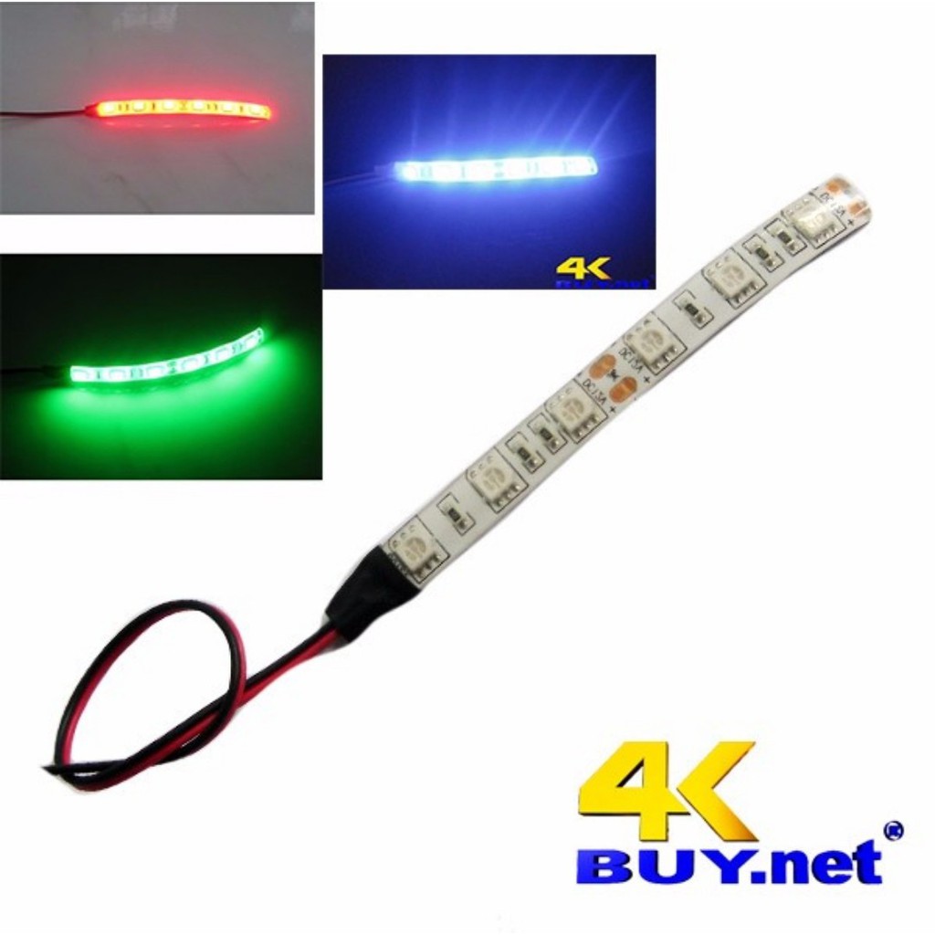 ( Combo 2 dây ) LED dây đổi màu trang trí xe máy - ô tô - BH 12 tháng