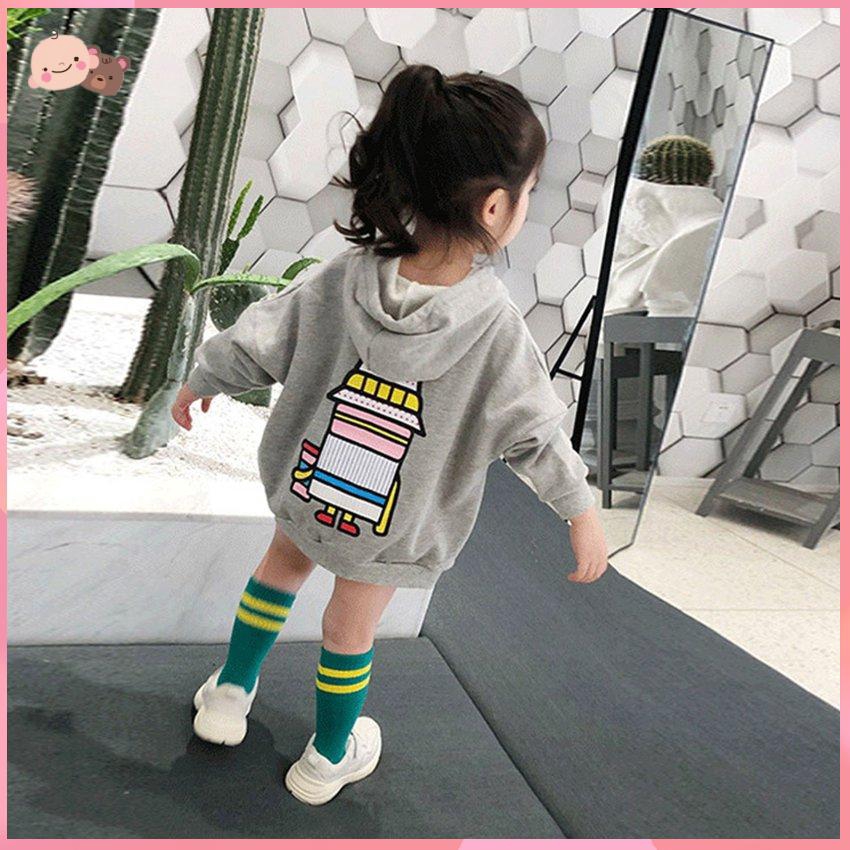 Áo Sweater Hoạ Tiết Robot Giữ Ấm Cho Bé