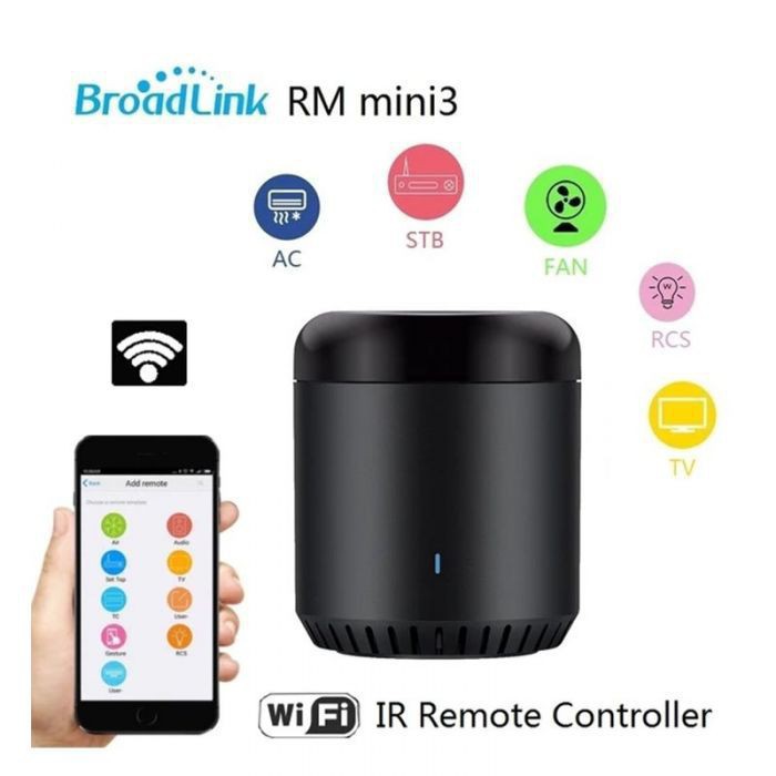 [FREE SHIP] BỘ ĐIỀU KHIỂN HỒNG NGOẠI BROADLINK RM MINI 3 BẢN QUỐC TẾ [LỖI 1 ĐỔI 1]