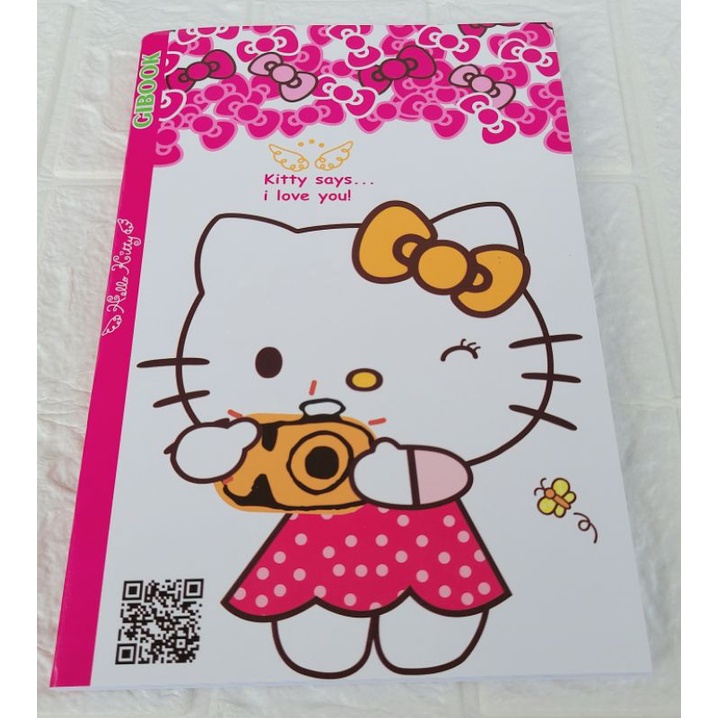Tập Học Sinh, Tập Sinh Viên Hình Hello kitty GIBOOK ⚡ CỰC HOT ⚡ Vở ghi ôli và kẻ ngang phù hợp cho học sinh, sinh viên