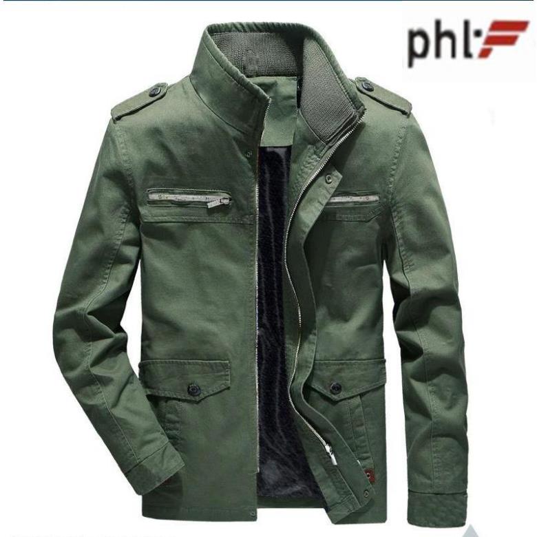 Áo khoác kaki nam 2 lớp cao cấp phl Fashion bkk18 độc lạ