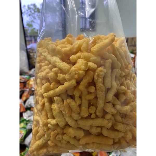 1kg snack phô-mai mix sườn nướng que giòn poca