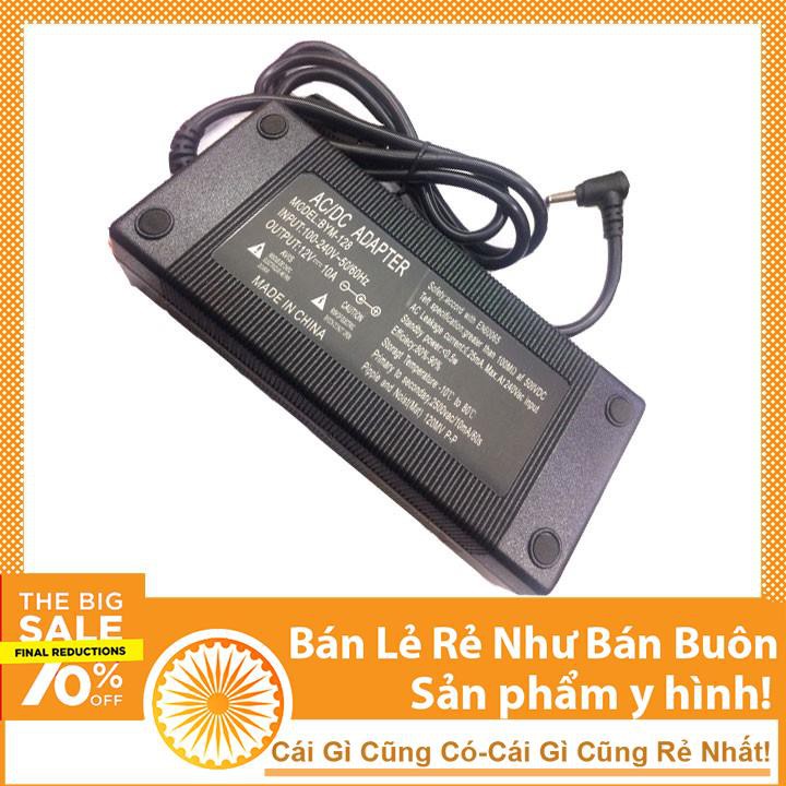 Nguồn 12V - 10A adapter chất lượng có dây nguồn