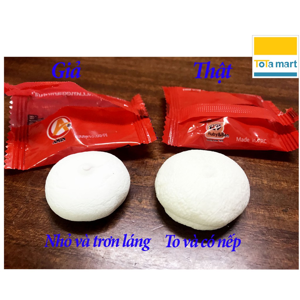 Kẹo dẻo Hàn Quốc marshmallow con mắt Ruby & Ben gói lớn 250g, gói nhỏ 80g.