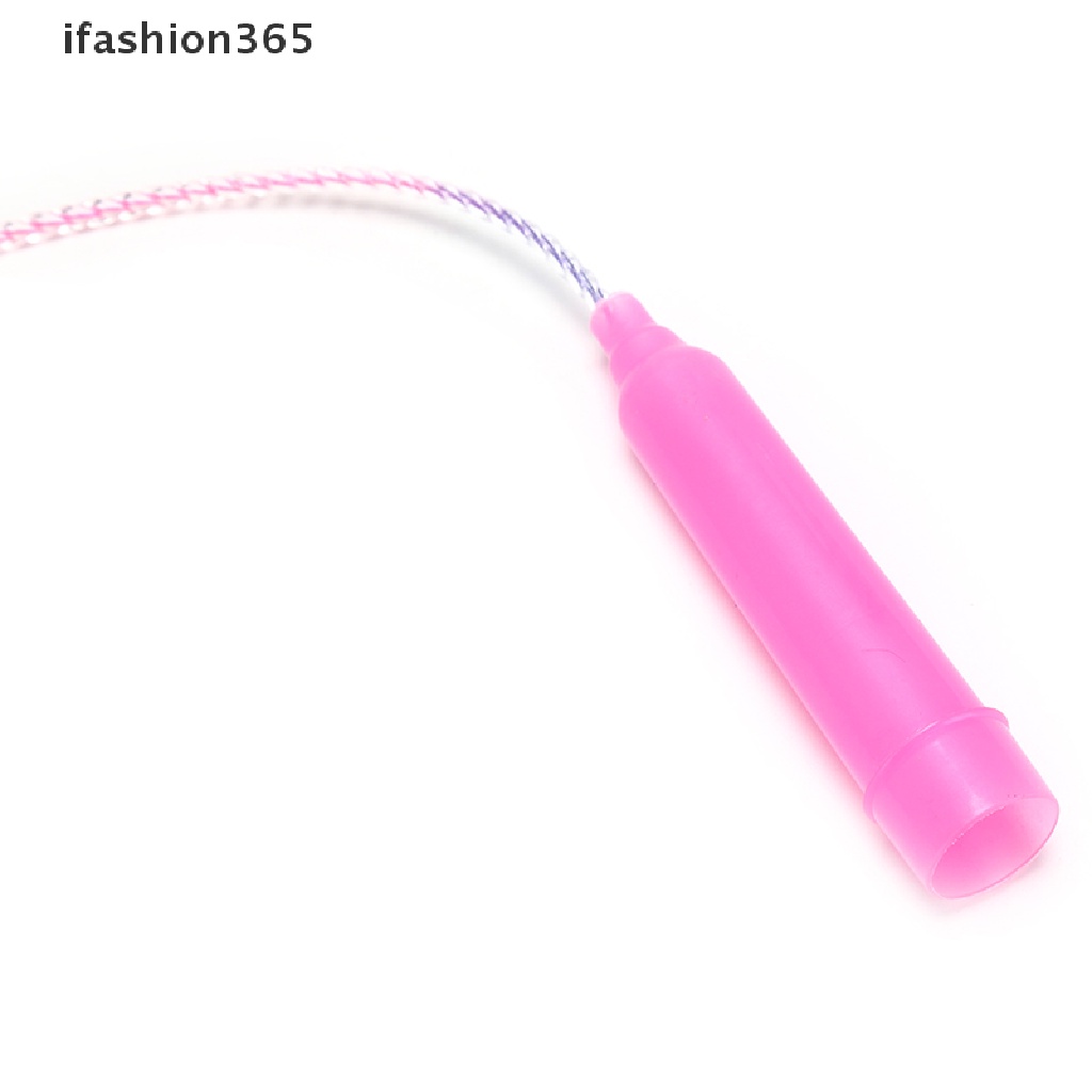 [ifashion365] speed wire skipping adjustable gym jump rope fitness sport exercise color random VN