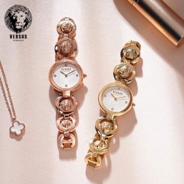 Đồng hồ nữ 𝐕𝐄𝐑𝐒𝐔𝐒  GOLD BRACELET