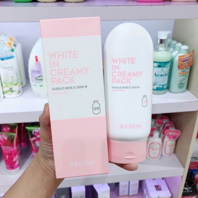 Kem ủ dưỡng trắng da G9Skin g9 skin white in creamy pack toàn thân | BigBuy360 - bigbuy360.vn