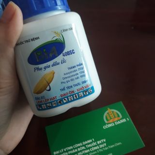 Thuốc trừ bệnh lem lép hạt đạo ôn bia 400sc