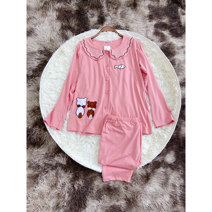 [Siêu Phẩm] Bộ đồ bầu bộ bầu trước và sau sinh hình cá, phong cách Hàn Quốc, nhìn là mê, mặc là phê