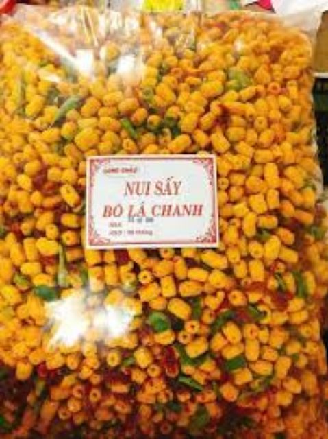 300gr nui sấy bò lá chanh giá sốc