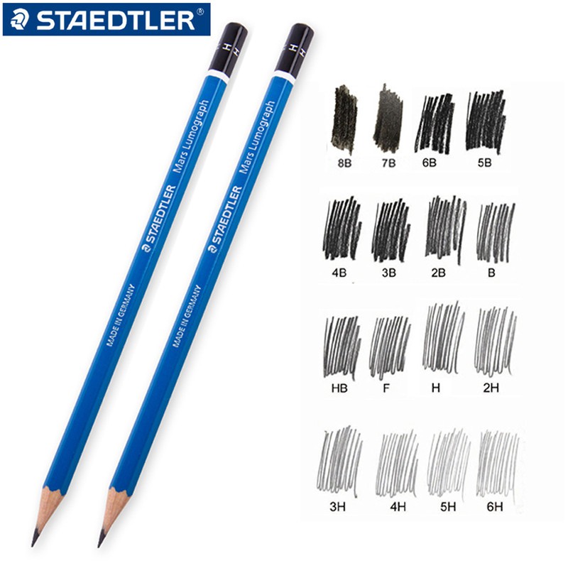 BÚT CHÌ PHÁC THẢO XANH STAEDTLER (STAEDTLER MARS® LUMOGRAPH® 100)