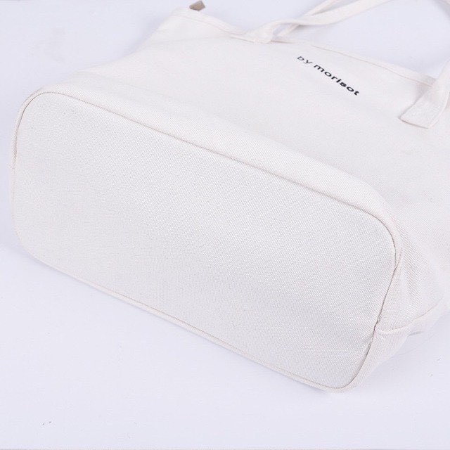 Túi tote bag BY MORISOT đẹp vải bố trơn mềm đẹp giá rẻ