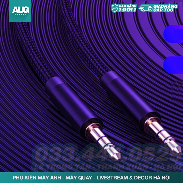 Dây Nối Dài Audio 3.5mm Cáp âm thanh giắc cắm 3.5mm chất lượng cao - AUG Camera &amp; Decor Hà Nội