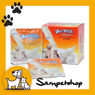 Sữa Bio-milk 100g cung cấp dinh dưỡng dành cho chó mèo