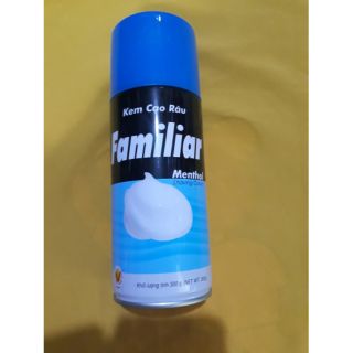 Kem cạo râu Familiar menthol. Net:300g