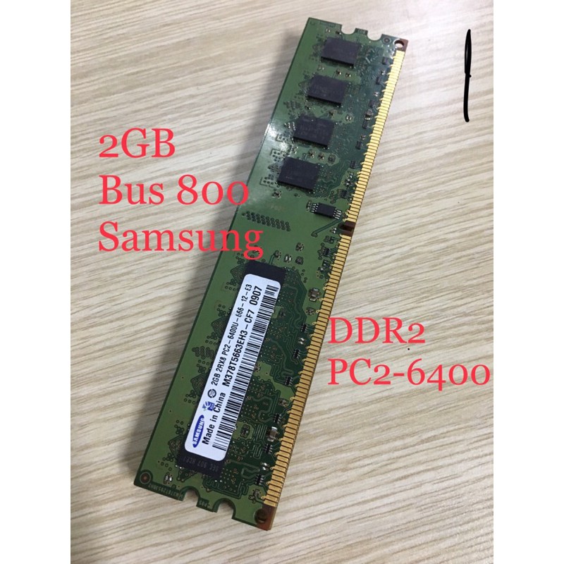 Ram samsung 2G/Bus 800
