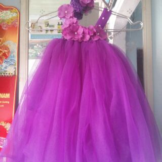 Combo Váy Tutu và voan lưới tutu