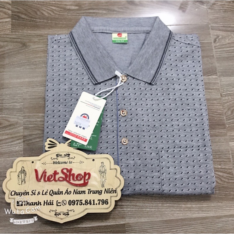 Áo thun cộc tay nam trung niên( ảnh thật ) chất mềm mát | BigBuy360 - bigbuy360.vn