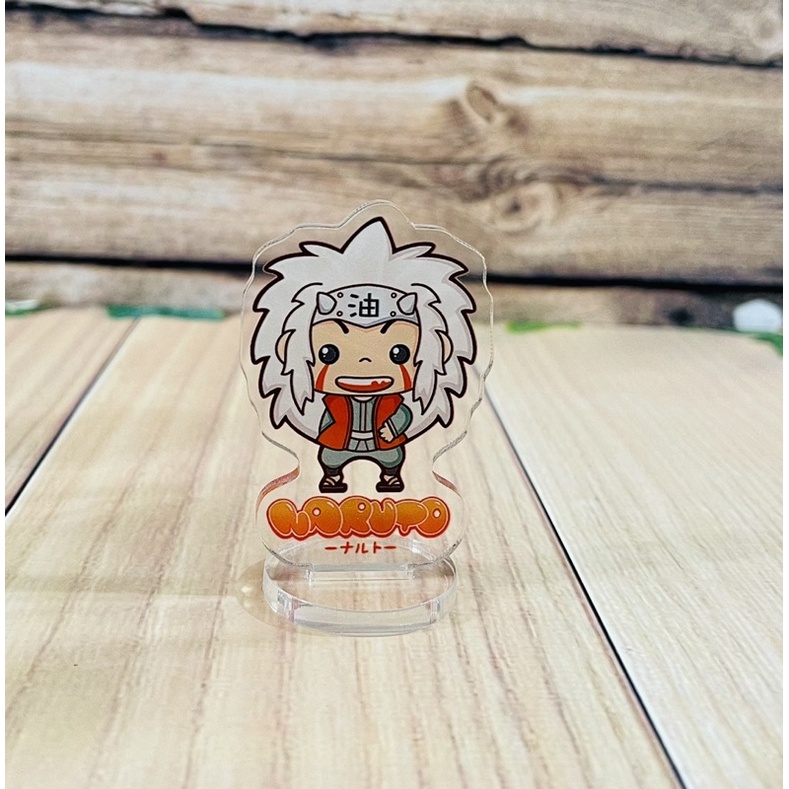 bộ 9 standee để bàn naruto /tượng mô hình anime naruto