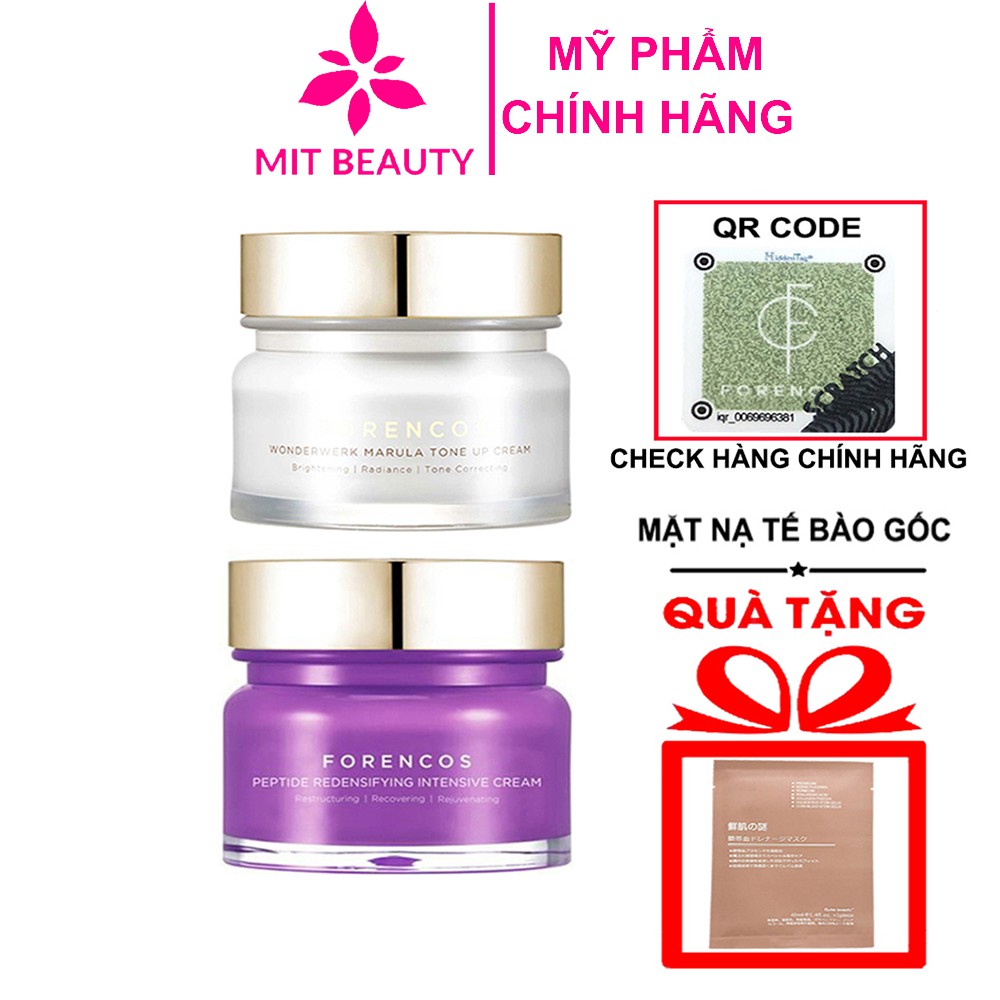 Kem Forencos 50ml Dưỡng Trắng Da Hàn Quốc Giúp Làn Da Trắng Sáng, Kem Dưỡng Da Mặt, Căng Bóng, Mờ Vết Thâm Nám Da