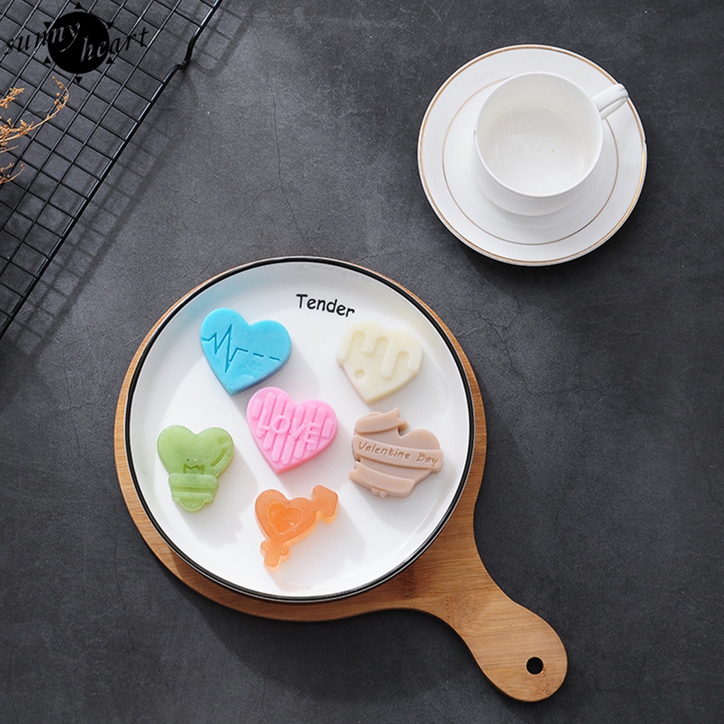 Khuôn làm bánh socola lâu trôi chịu nhiệt chủ đề Valentine