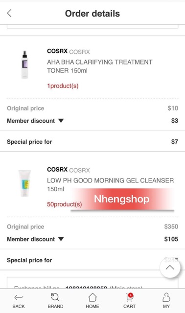 Sữa Rửa Mặt Cosrx Low PH Good Morning Gel Cleanser