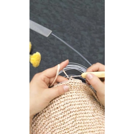 Cước nhựa nẹp viền