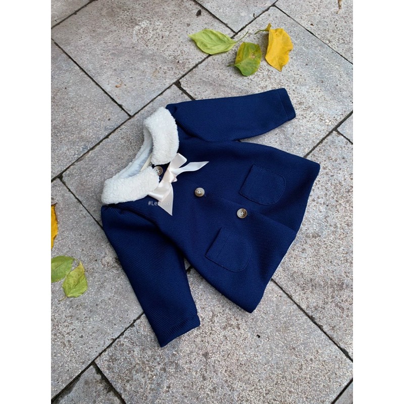 Áo dạ bé gái 9m/5t