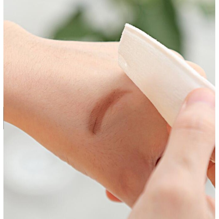 Túi 40 miếng bông tẩy trang 3 lớp cotton