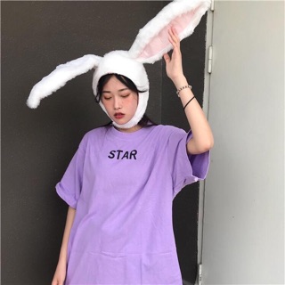 ÁO TAY LỠ TÍM MỘNG MƠ