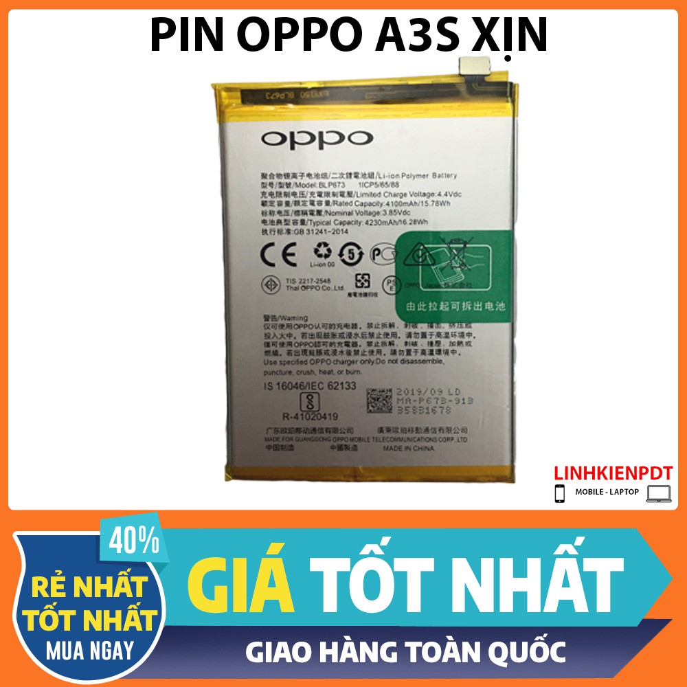 Pin Oppo A3S / A5S / A5 - BLP673