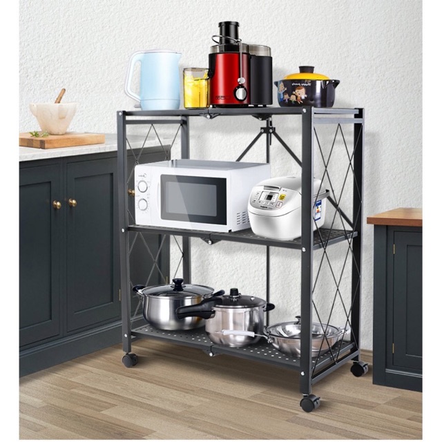 Kệ bếp 3 tầng gấp gọn