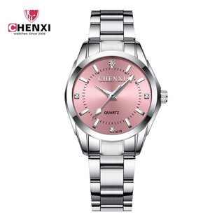 Đồng hồ nữ Chenxi Dây thép không rỉ thanh lịch + Tặng hộp đồng hồ + Pin