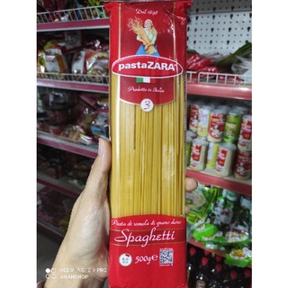 Mỳ ý spaghetti hiệu Pasta zara gói 500g hàng nhập khẩu It thumbnail