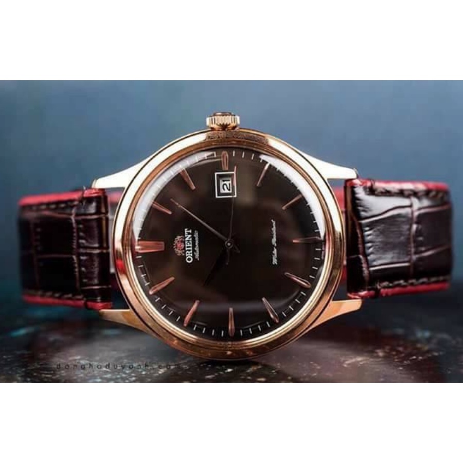 Đồng hồ cơ nam Orient FAC08001T0 mặt kính cứng chống va đập, chống nước 3 ATM, dây da thời trang cao cấp chính hãng