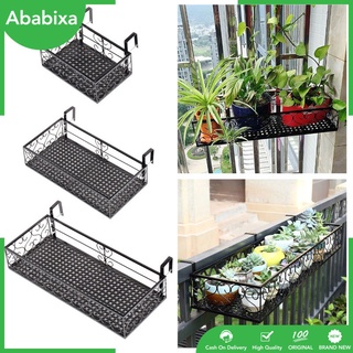 [Ababixa] Giá Đỡ Chậu Hoa Treo Hàng Rào Sân Vườn / Ban Công Bằng Sắt Nghệ Thuật Tuyệt Vời