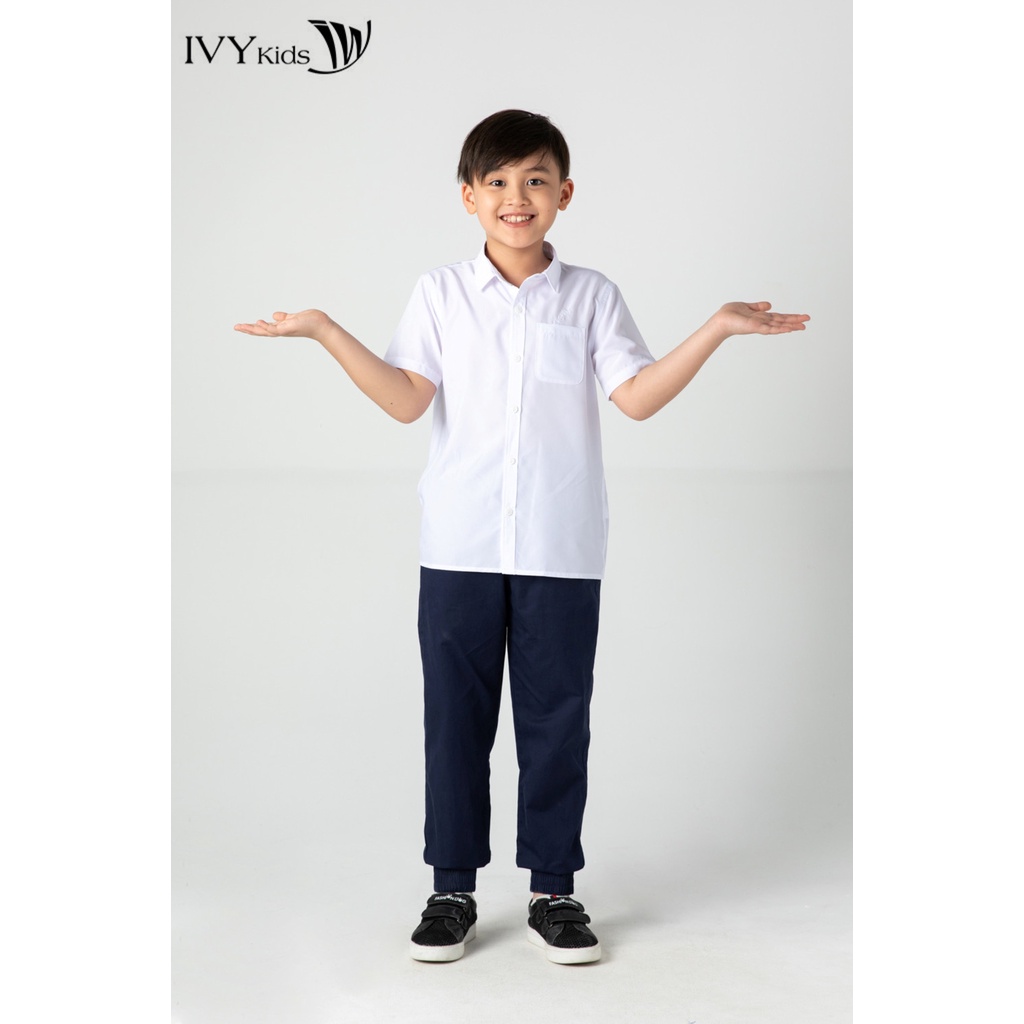 Combo 2 áo sơ mi bé trai IVY moda MS 16K1394
