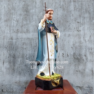Tượng Thánh Đa Minh 60cm composite