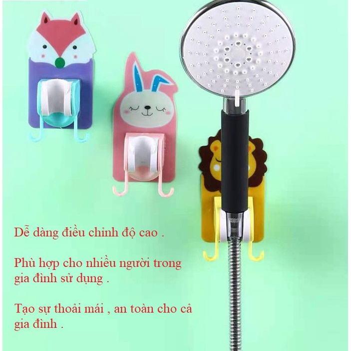 (được chọn màu) móc dán treo VÒI HOA SEN , VÒI XỊT VỆ SINH và bông tắm C7