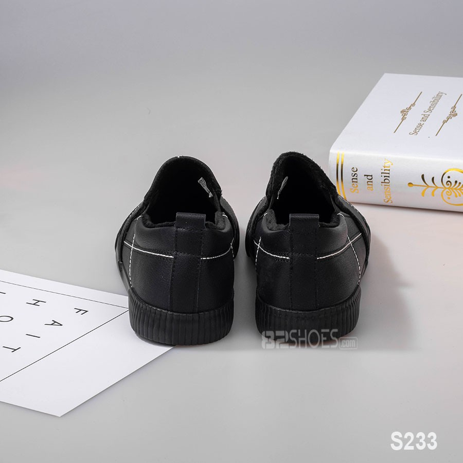 [XẢ KHO, LẺ SIZE] Giày lười nam - Slip on nam da - Mã S233
