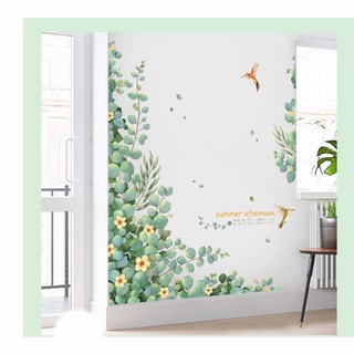 [Hàng Đẹp] Decal dán tường vườn hoa