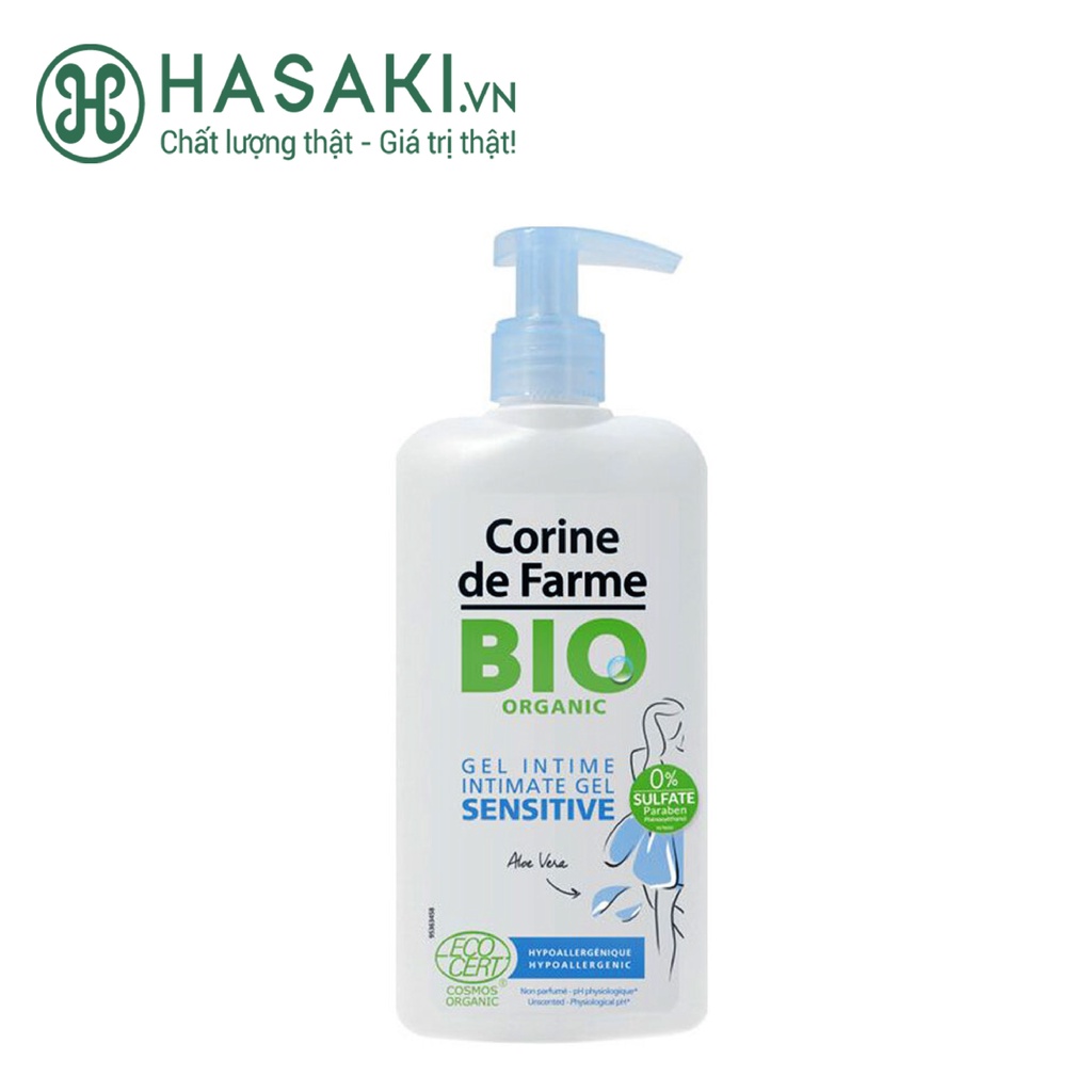 Dung Dịch Vệ Sinh Corine de Farme Cho Da Nhạy Cảm 250ml